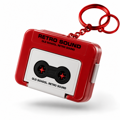 Llavero Retro Cassette
