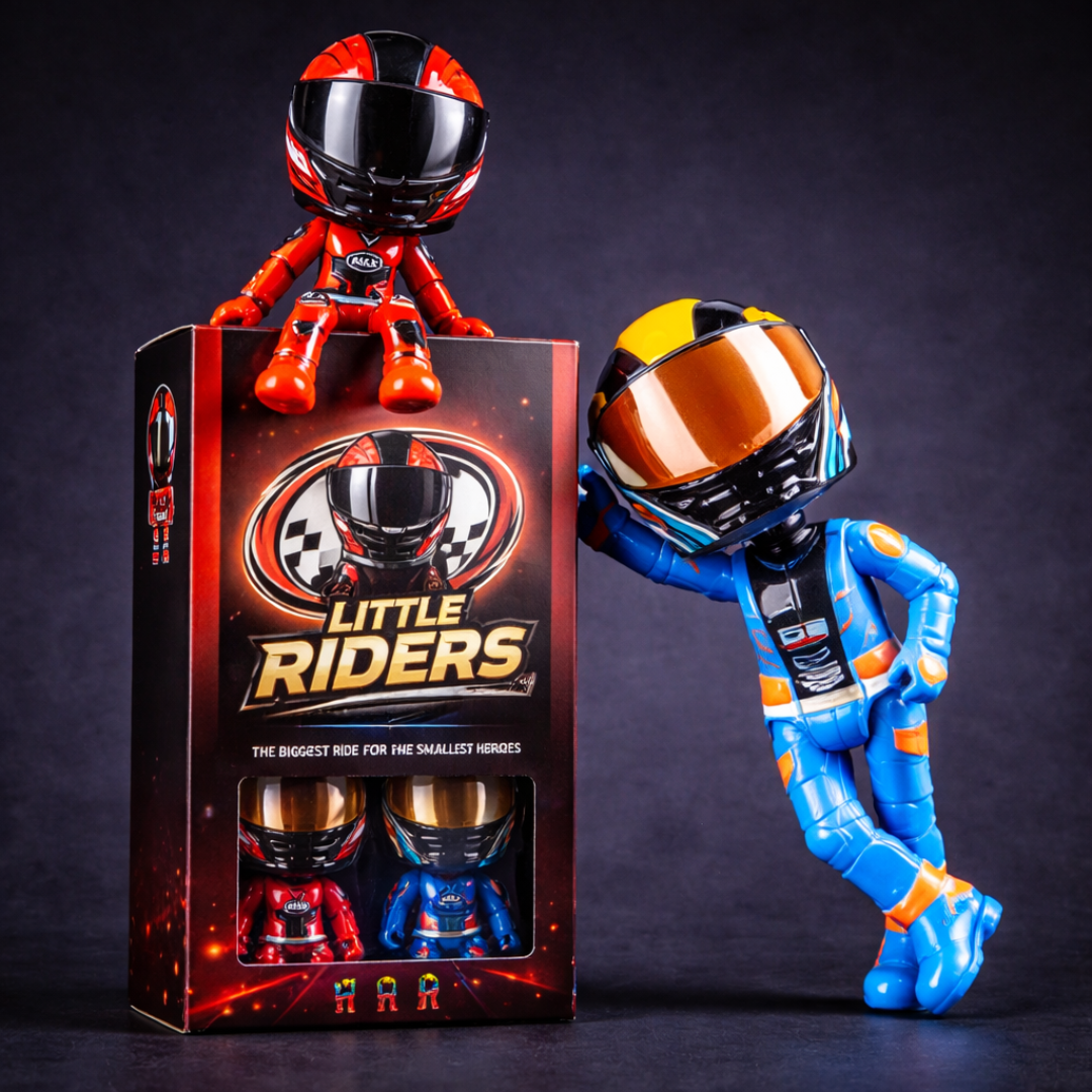 Little Riders Racing Rider Figure