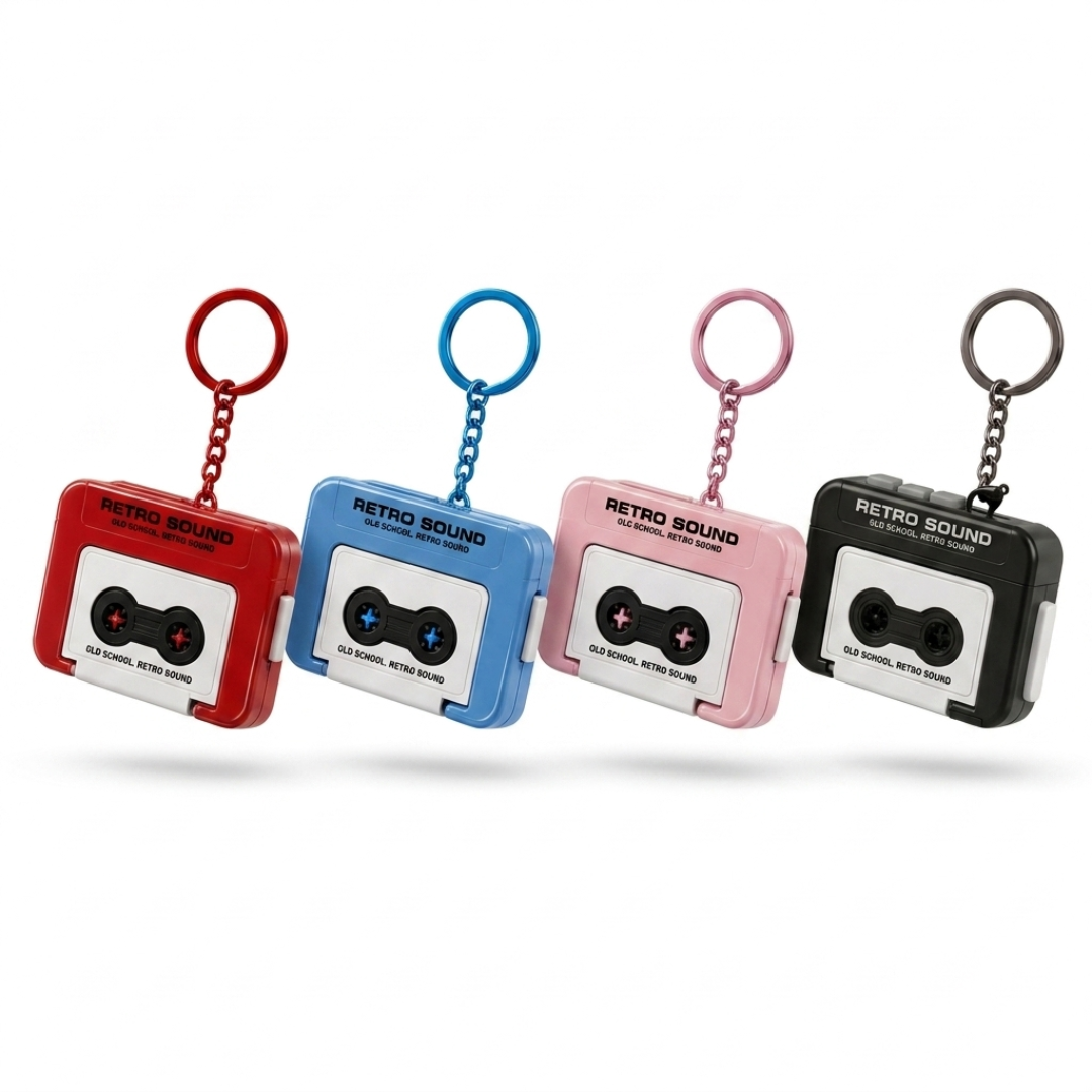 Llavero Retro Cassette